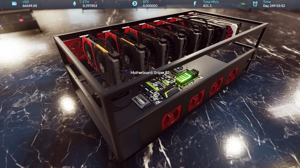 Crypto Mining Simulator Game Features